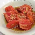 さなぺい14's cooksnap of when they made トマトめんつゆ漬け.