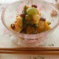 ももいろさくら's cooksnap of when they made かぼちゃと甘納豆のサラダ.