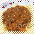 ワキタ's cooksnap of when they made 簡単＊ミートソースパスタ.