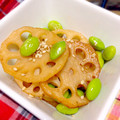 misaa24's cooksnap of when they made れんこんと枝豆の✿きんぴら.