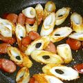 しゃりむに's cooksnap of when they made ごま香る！ちくわとウインナーのバター炒め.