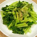 ぼぼぼっち's cooksnap of when they made 小松菜の炒めもの.