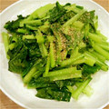 ぼぼぼっち's cooksnap of when they made 小松菜の炒めもの.