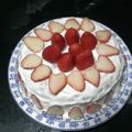 kiadehi's cooksnap of when they made シンプル　いちごのショートケーキ.