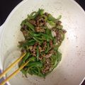 kanakel's cooksnap of when they made 簡単・青椒肉絲/オイスターソースで本格味.