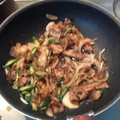 apama1027's cooksnap of when they made 豚とオクラの和風おかか炒め.