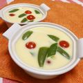 赤い電話's cooksnap of when they made リコッタチーズの洋風茶碗蒸し.