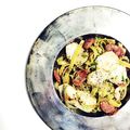 D2ND's cooksnap of when they made カブの葉でアレンジ♪ジェノバペースト.