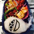 かおたん0720's cooksnap of when they made ウィスパーキャラおにぎり弁当.