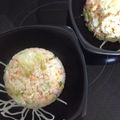 ☆★あーこ★☆'s cooksnap of when they made 鮭フレークとレタスのマヨチャーハン♪.