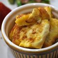 mielle's cooksnap of when they made パンの耳でコロコロ♪フレンチトースト.