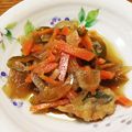 tomotoe's cooksnap of when they made 子供もおかわり☆鯵の南蛮漬け.