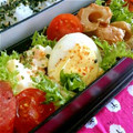 キャシーキャサリン's cooksnap of when they made お弁当に♪ゆで卵の七味マヨ焼き.