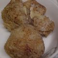 pi-tan's cooksnap of when they made カマンベールがとろ～ん♪の焼きおにぎり.