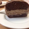 blacklady's cooksnap of when they made チョコムースケーキ.
