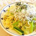 サオピリカ's cooksnap of when they made 簡単☆極旨！しらすと小松菜のピリ辛パスタ.