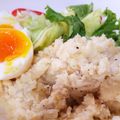 akkiira's cooksnap of when they made 梅ちりめんじゃこで簡単♪和風ポテトサラダ.