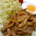 kero55's cooksnap of when they made 豚肉の生姜焼き.