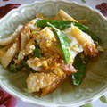 みちょまま's cooksnap of when they made 絹さや卵とじ.