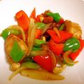 ねこノお茶会's cooksnap of when they made 鶏肉とパプリカのカシューナッツ炒め★.