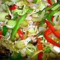 プーたん2013's cooksnap of when they made 海老とセロリの塩炒め♪.