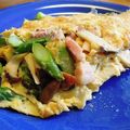 lalpedhuez's cooksnap of when they made 簡単・失敗なし！きのこベーコンオムレツ☆.