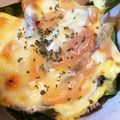 たえpon's cooksnap of when they made ホント簡単‼︎アスパラマヨチーズ焼き.