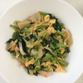 mimiko0820's cooksnap of when they made 小松菜（青梗菜）とかまぼこ〜彩り炒め〜.