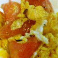 kiki1221's cooksnap of when they made トマトとふんわり卵のごま油炒め♪.