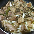 千代ｃｏｃｏ's cooksnap of when they made 鶏もも肉ときのこの黒酢照り焼き.