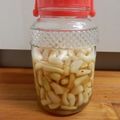 あずちもも's cooksnap of when they made おばあちゃんのらっきょう漬け.