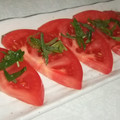きらり流れ星's cooksnap of when they made トマトと青しそのマリネ.