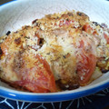kazyue's cooksnap of when they made ささみとトマトのサクサクカレーパン粉焼き.