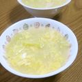 オキミン's cooksnap of when they made 余った餃子の皮で中華風たまごスープ.