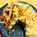 まぁく4444's cooksnap of when they made 簡単♡チーズとたっぷり野菜のチヂミ.