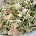 めりーがっつさぶ's cooksnap of when they made ❤︎水菜サラダ〜玉子入り❤︎.