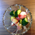 クロクロクローバー's cooksnap of when they made 寿司酢とめんつゆで蛸ときゅうりの酢の物.