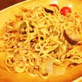 みすぽぽ。's cooksnap of when they made 夏野菜のカレー焼きそば.
