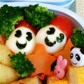 mufuron's cooksnap of when they made トマト帽子のウズラちゃん.