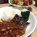 hitty1971's cooksnap of when they made SaBa　グリル　和風トマトソース.