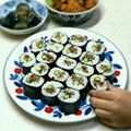 ｋｏｕｋｉ⭐'s cooksnap of when they made 豚肉とアスパラの海苔巻き(太巻き).