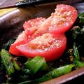 ･firststar's cooksnap of when they made 小松菜のビタミンたっぷり和え.