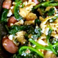 あくび王子まま's cooksnap of when they made 超簡単☆ほうれん草セージたまご炒め☆.