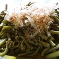 メープルライフ's cooksnap of when they made 山菜食べよ★わらびの酢の物.