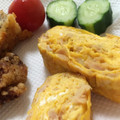 イエローベリル's cooksnap of when they made 我が家のお弁当定番☆ツナとチーズの卵焼き.