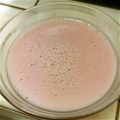 おさるぱん's cooksnap of when they made 豆乳いちごプリン.