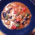 RyosanMaMa's cooksnap of when they made ランチプレート✿夏野菜の麻婆チーズカレー.