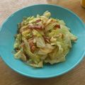 あやこむぎこ's cooksnap of when they made 春キャベツとベーコンのささっと炒め☆.
