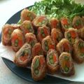 marubaru's cooksnap of when they made 豚ロースの野菜巻きフライ。.