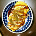 norie*'s cooksnap of when they made もやしがあったら…わがやのとんぺい焼き.